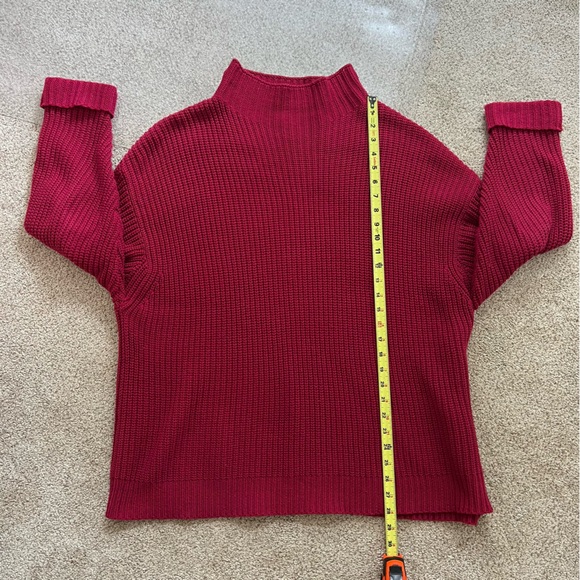 American Eagle Outfitters Red Oversized Knit Sweater - Picture 5 of 6